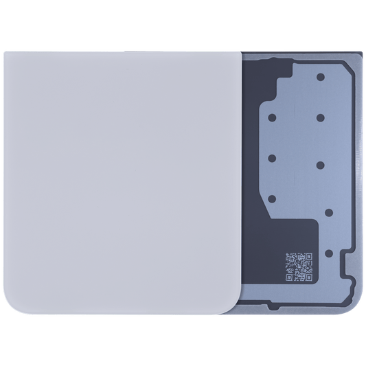 Back Cover Glass For Samsung Galaxy Z Flip 6 5G (Service Pack) (White)