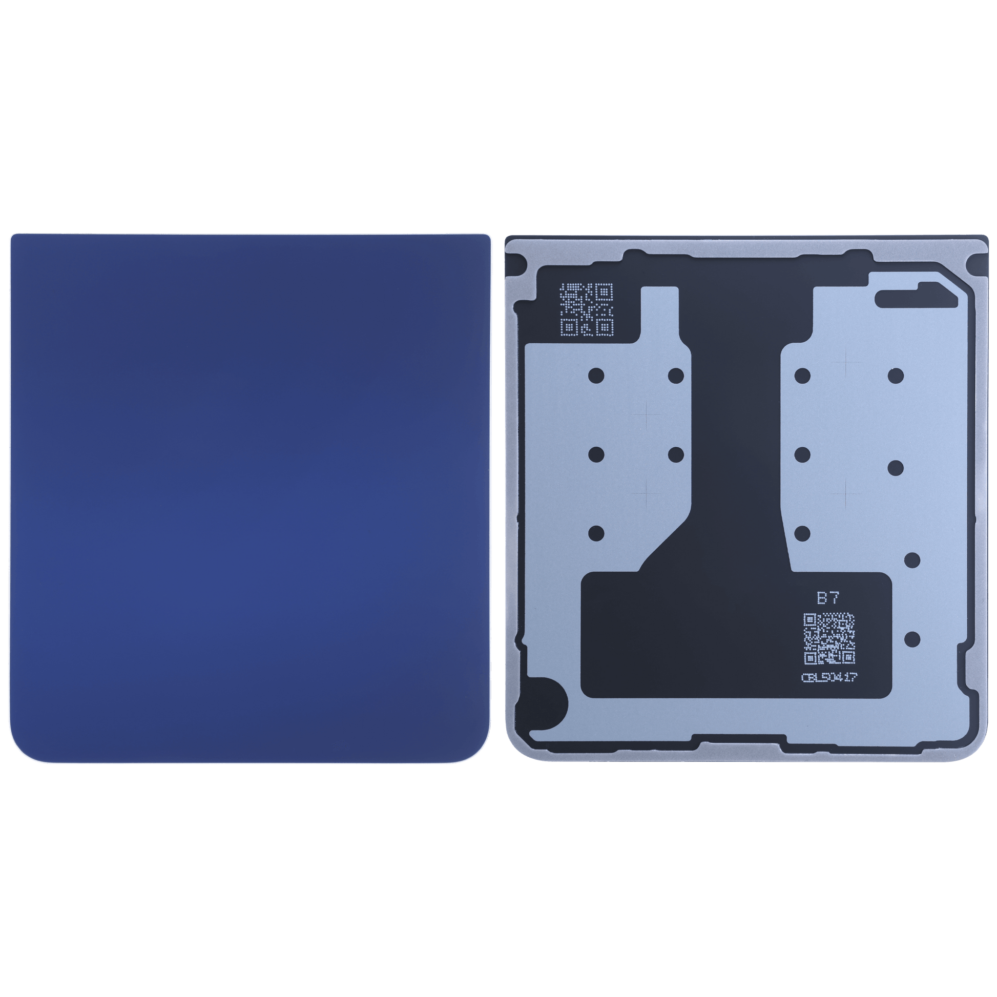 Bottom Back Cover For Samsung Galaxy Z Flip 7 5G (Service Pack) (Blue) - Replacement iPhone Parts