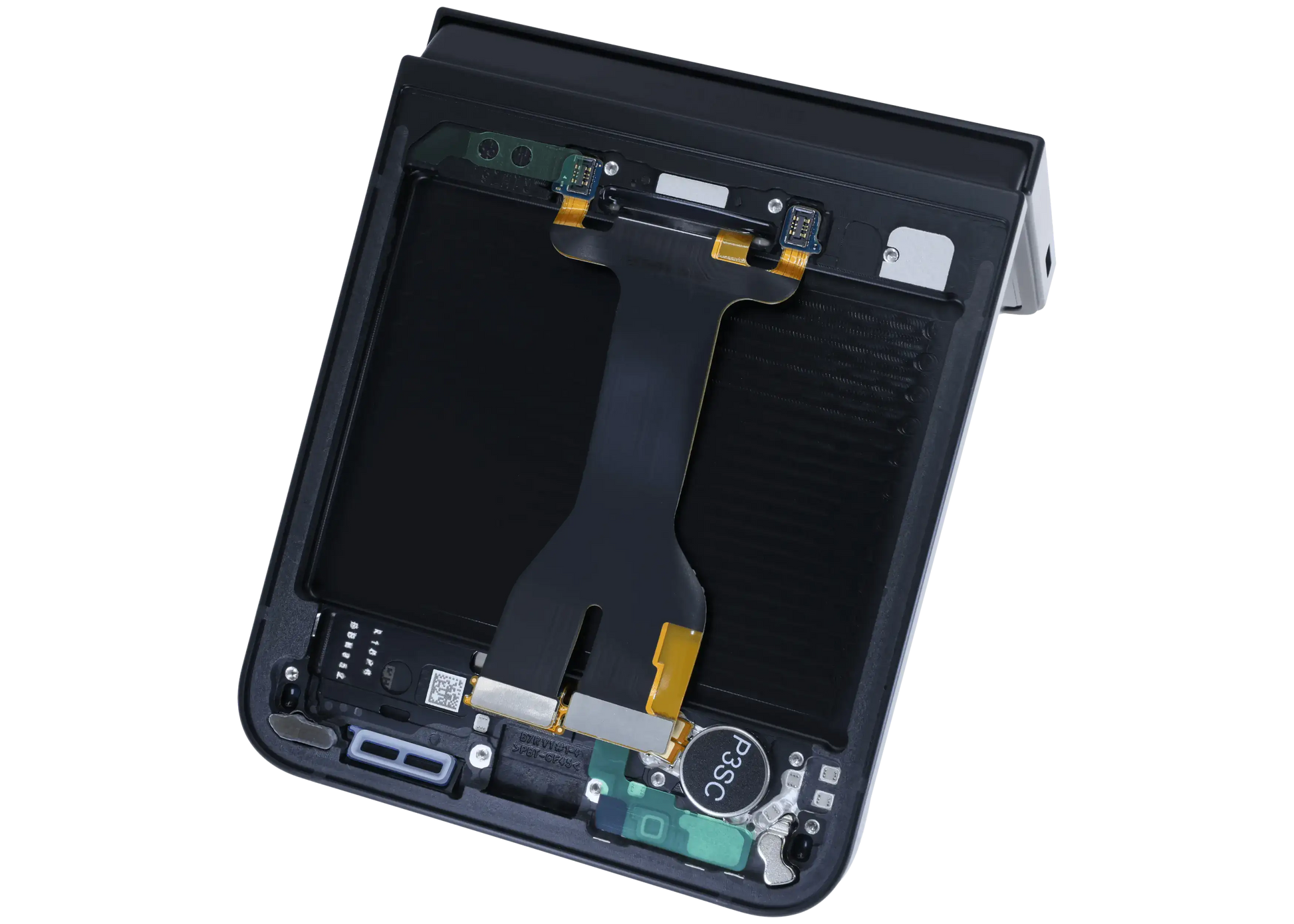 Inner OLED Assembly With Frame For Samsung Galaxy Z Flip 7 FE 5G (Service Pack) (Black)
