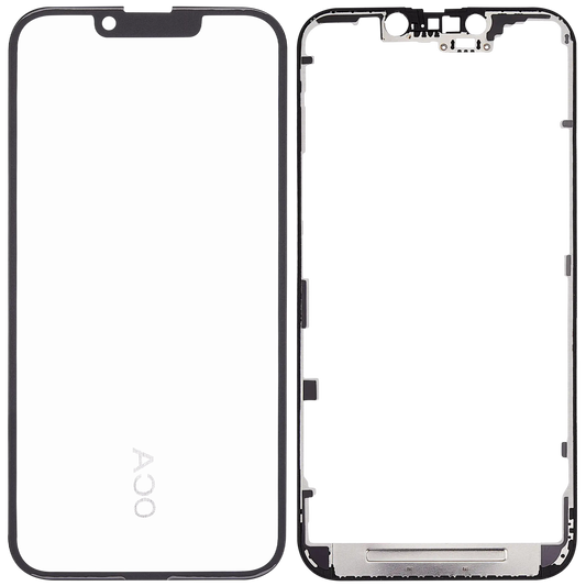 3 in 1 (Glass With OCA Pre-Installed + Frame) For iPhone 16e / 17e (OCA Master) - product image 1