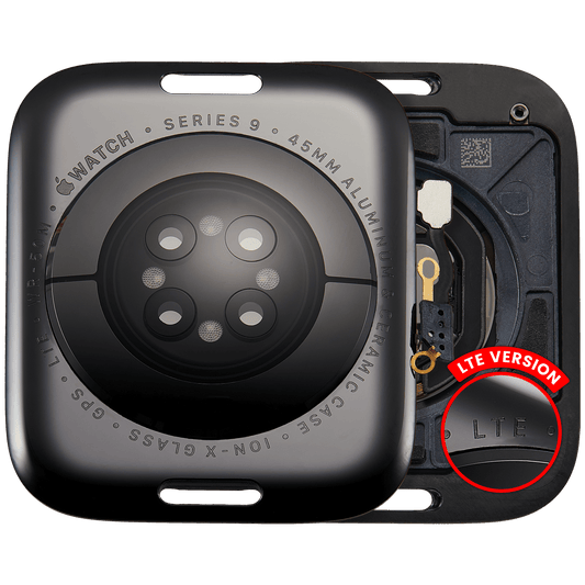 Back Cover Assembly For Watch Series 9 (45mm) (LET Version) (Aluminum / Space Black)