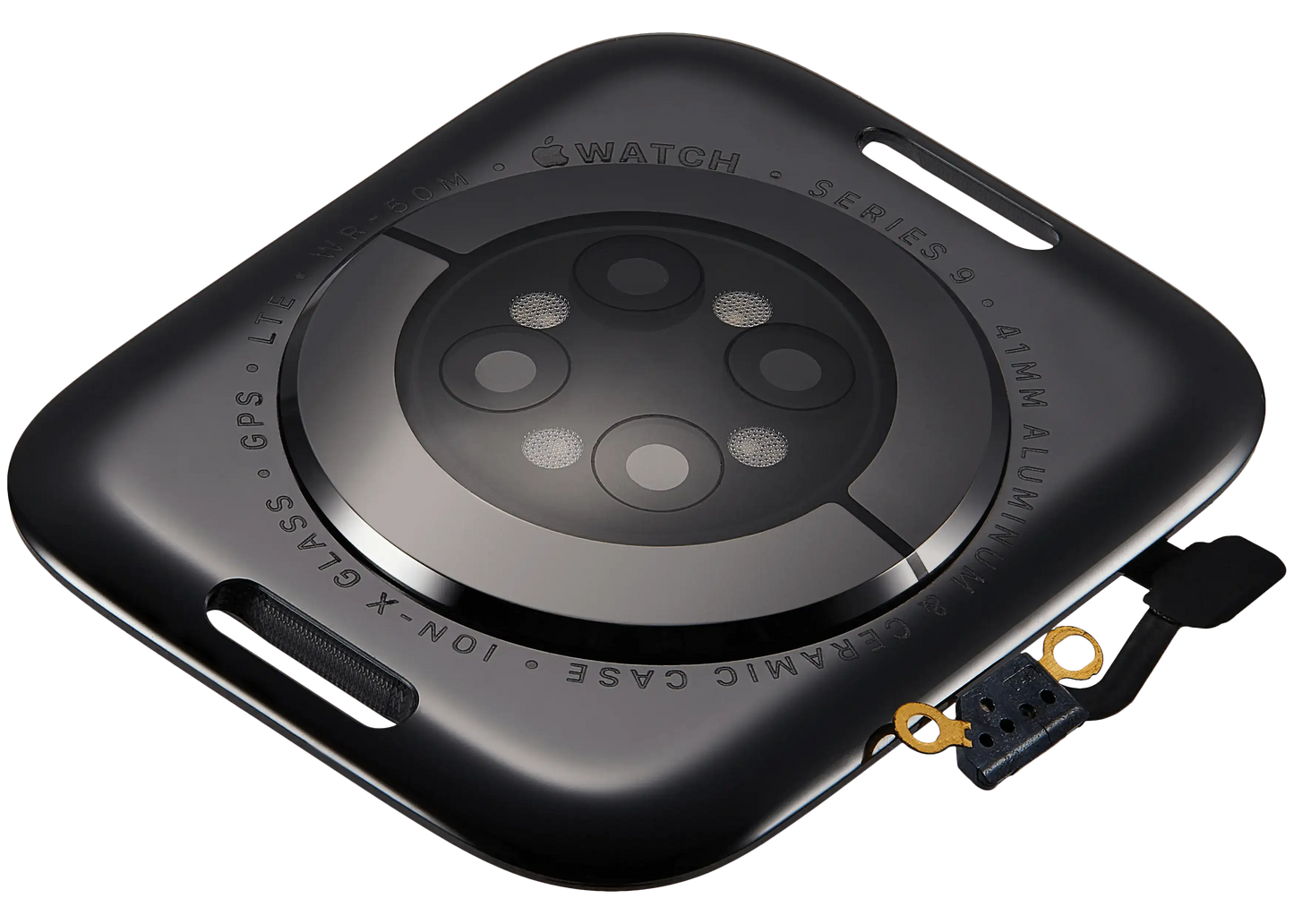 Back Cover Assembly For Watch Series 9 (41mm) (LET Version) (Aluminum / Space Black)