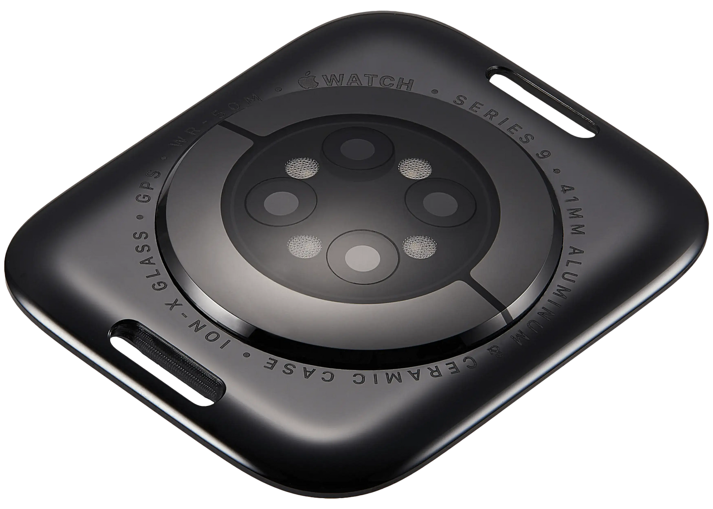 Back Cover Assembly For Watch Series 9 (41mm) (GPS Version) (Aluminum / Space Black)