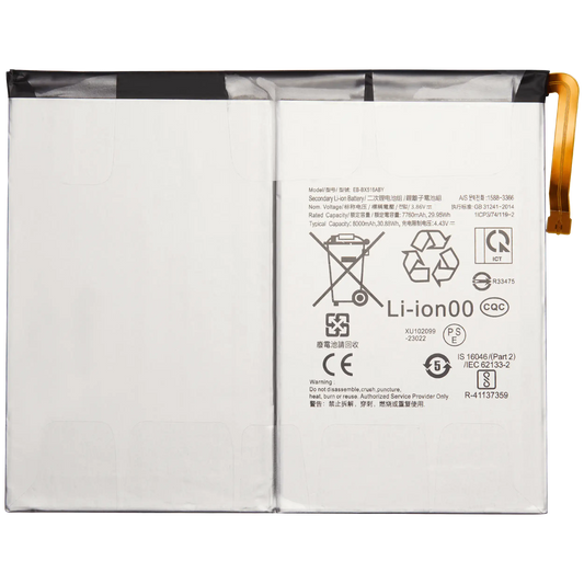 Replacement Battery For Samsung Galaxy Tab S9 FE 10.9" (X510 / X516) (2023)(EB-BX516ABY) - product image 1