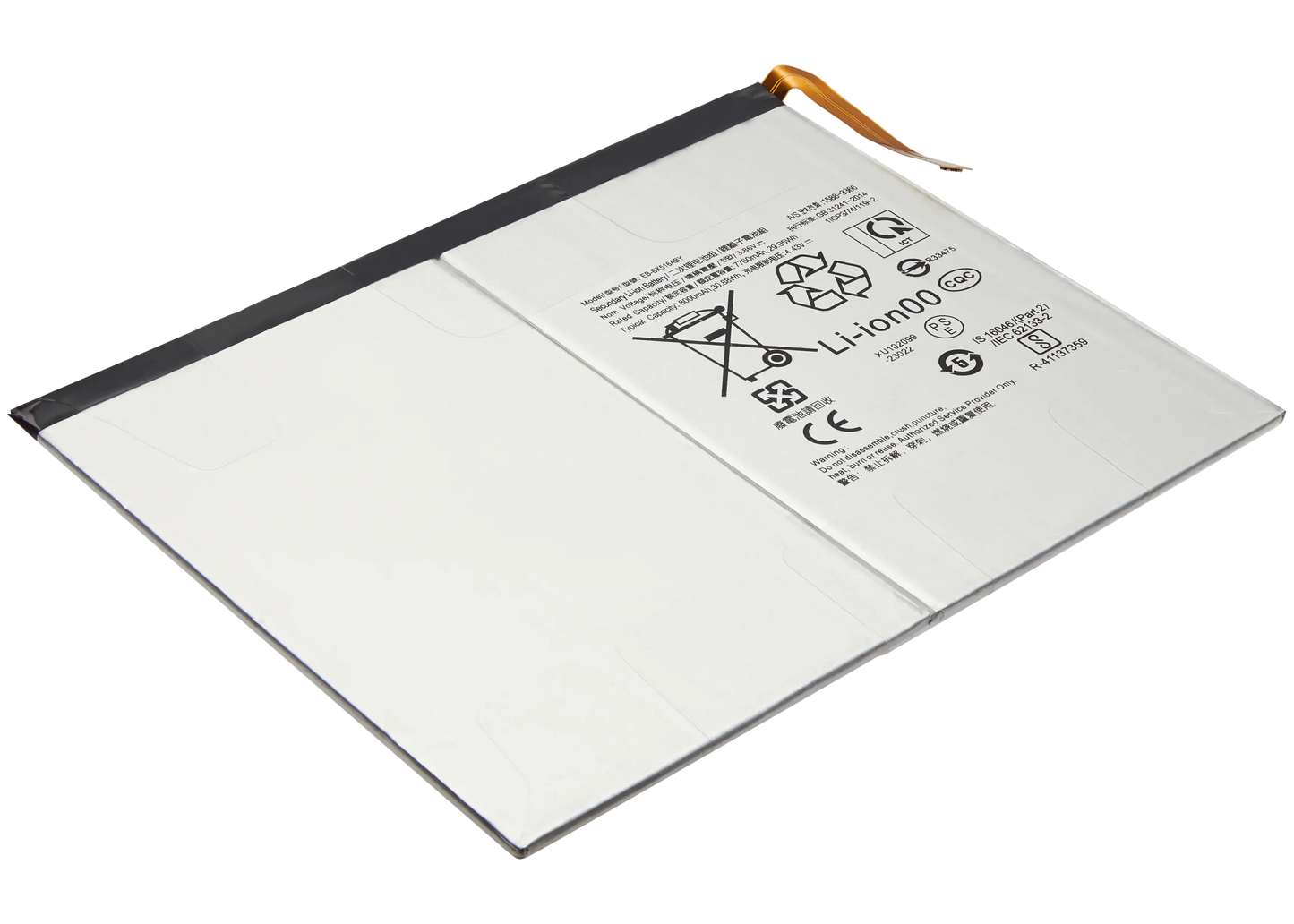 Replacement Battery For Samsung Galaxy Tab S9 FE 10.9" (X510 / X516) (2023)(EB-BX516ABY) - product image 2