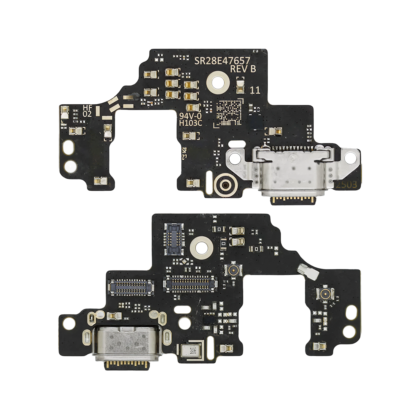 USB-C Charging Port Board For Motorola Moto G Stylus 5G (XT2517 / 2025) (Genuine OEM) replacement part SKU 107282214605 image 3