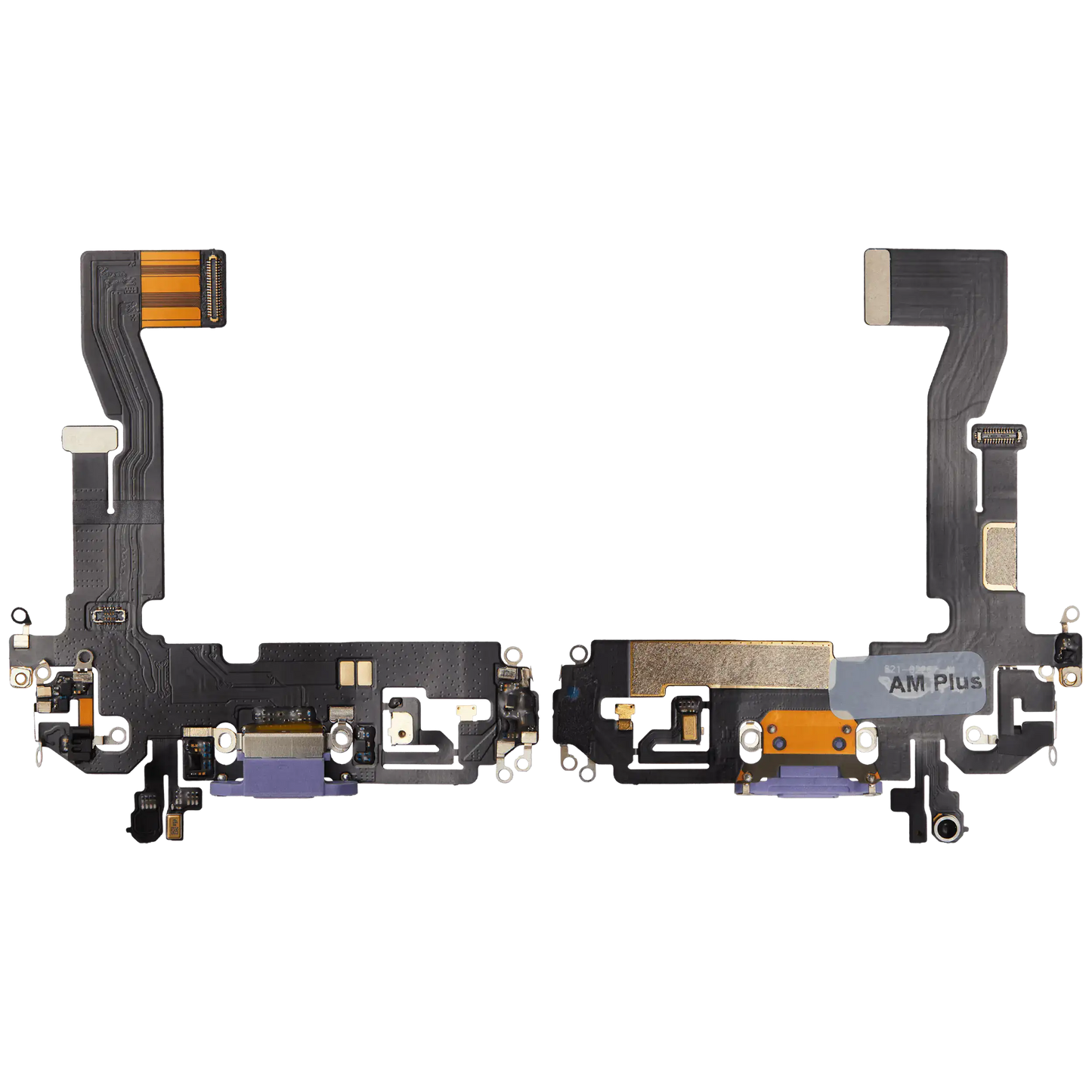 Charging Port Flex Cable For iPhone 12 (Aftermarket Plus) (Purple)