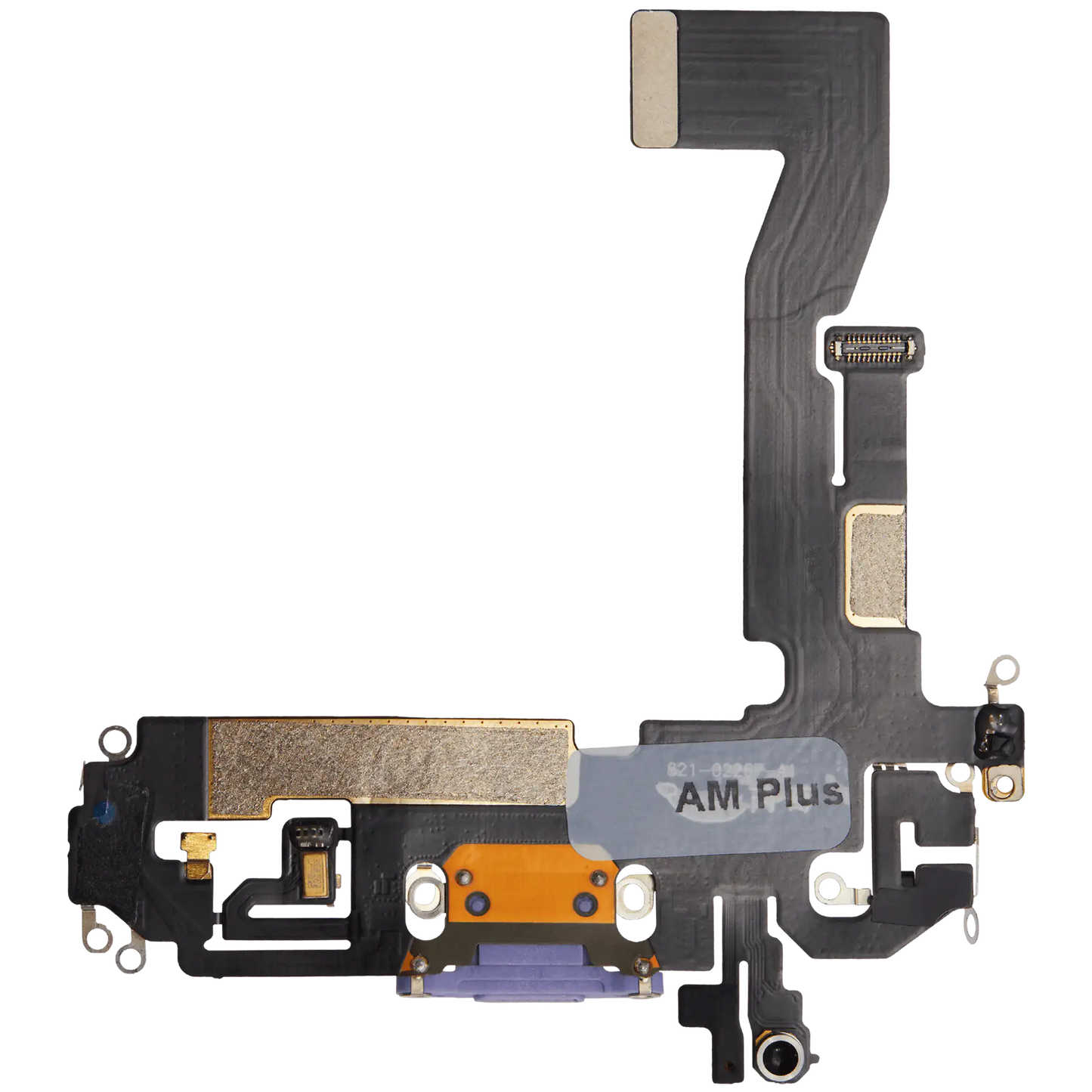Charging Port Flex Cable For iPhone 12 (Aftermarket Plus) (Purple)