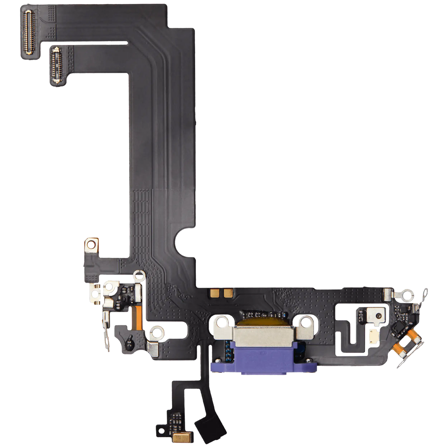 Charging Port Flex Cable For iPhone 12 Mini (Aftermarket Plus) (Purple)