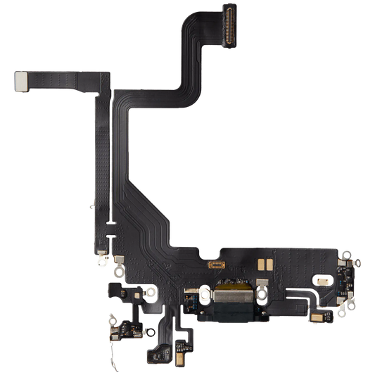 Charging Port Flex Cable For iPhone 13 Pro (Aftermarket Plus) (Alpine Green)