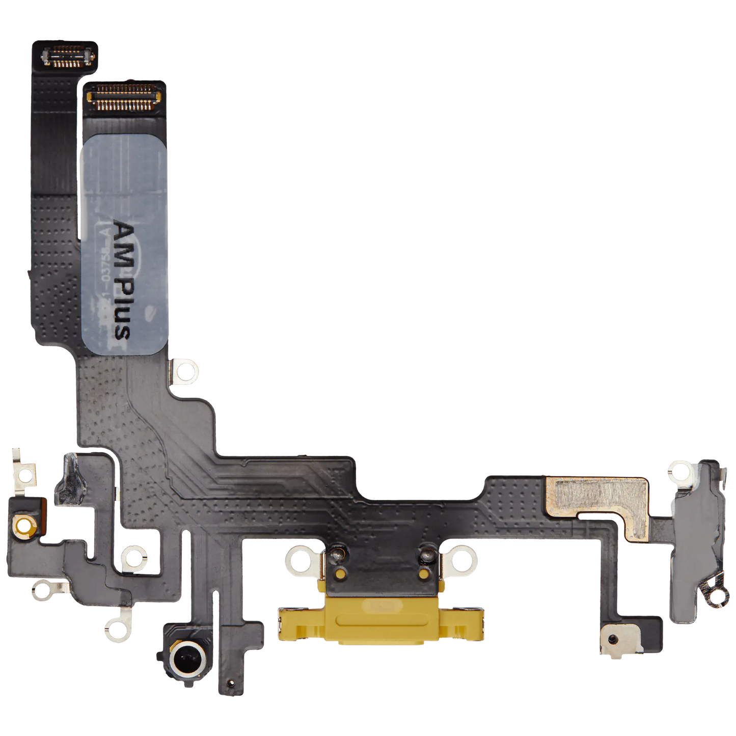 Charging Port Flex Cable For iPhone 14 (Aftermarket Plus) (Yellow)