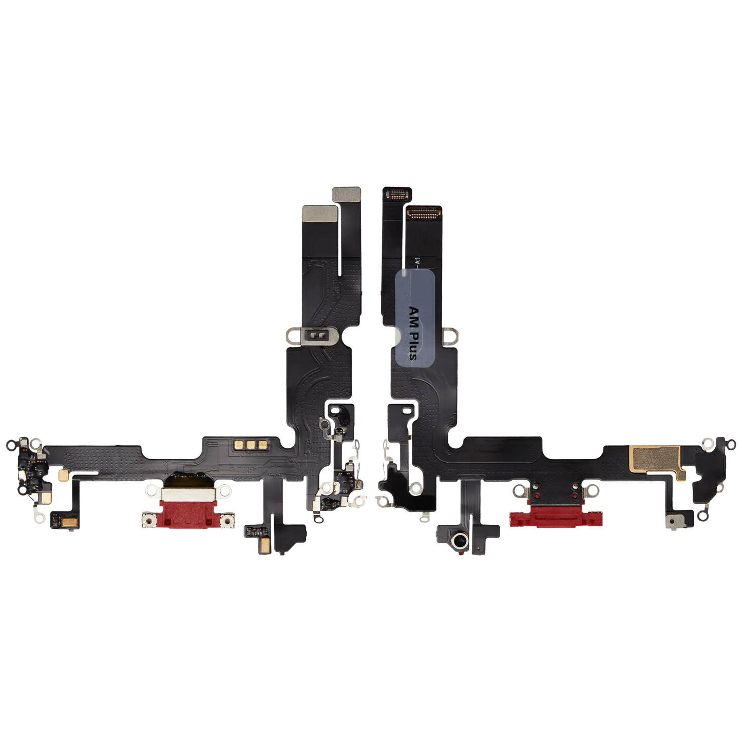 Charging Port Flex Cable For iPhone 14 Plus (Aftermarket Plus) (Red)