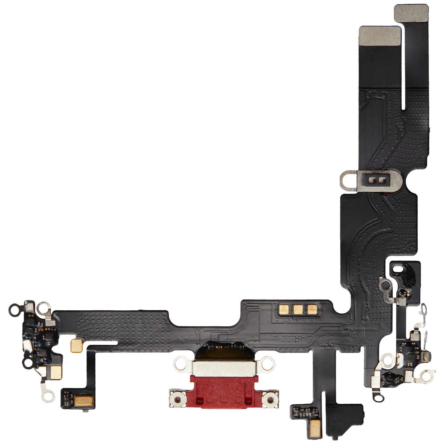 Charging Port Flex Cable For iPhone 14 Plus (Aftermarket Plus) (Red)