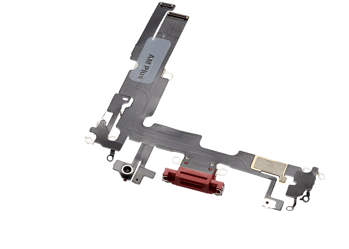 Charging Port Flex Cable For iPhone 14 Plus (Aftermarket Plus) (Red)