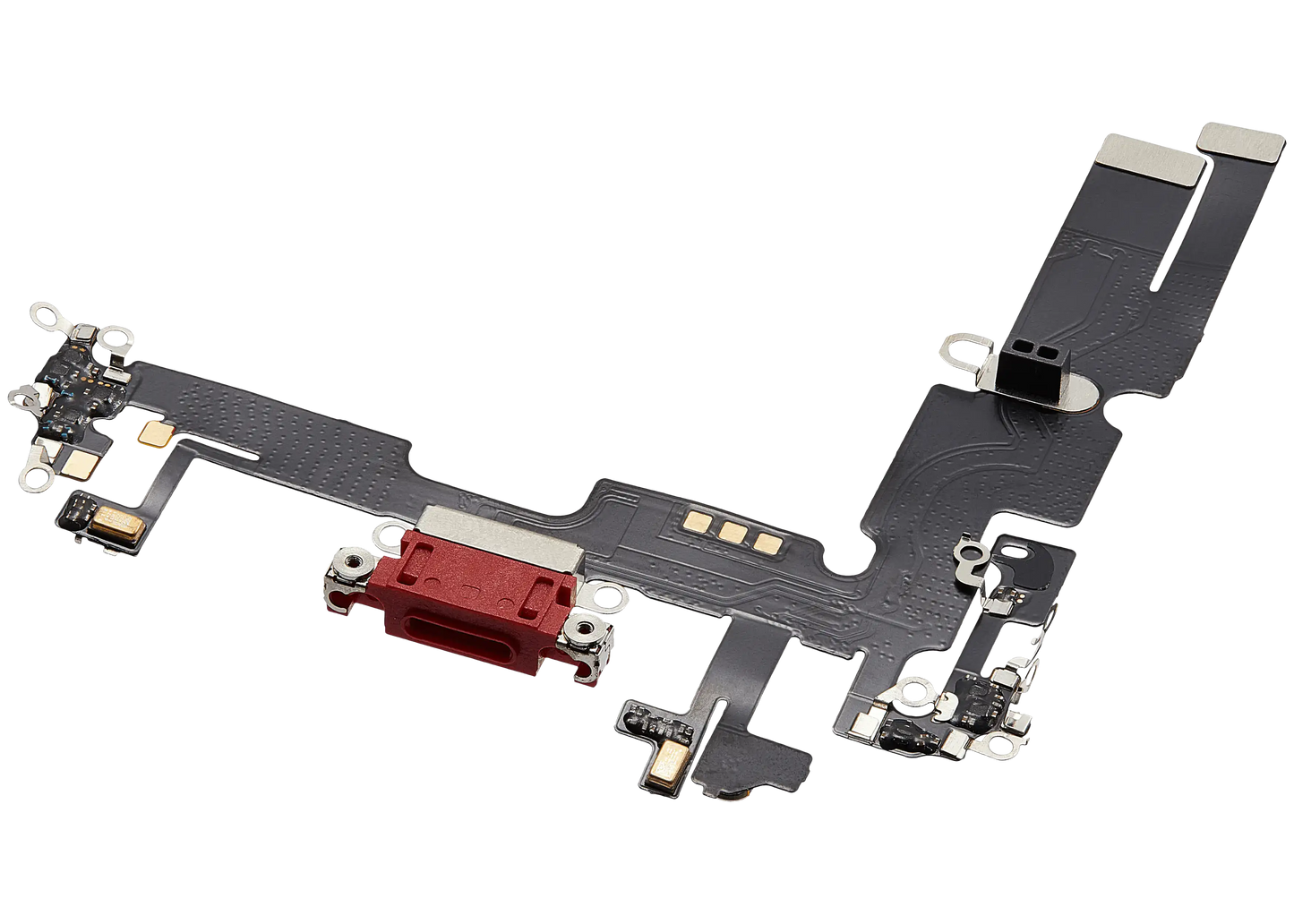 Charging Port Flex Cable For iPhone 14 Plus (Aftermarket Plus) (Red)
