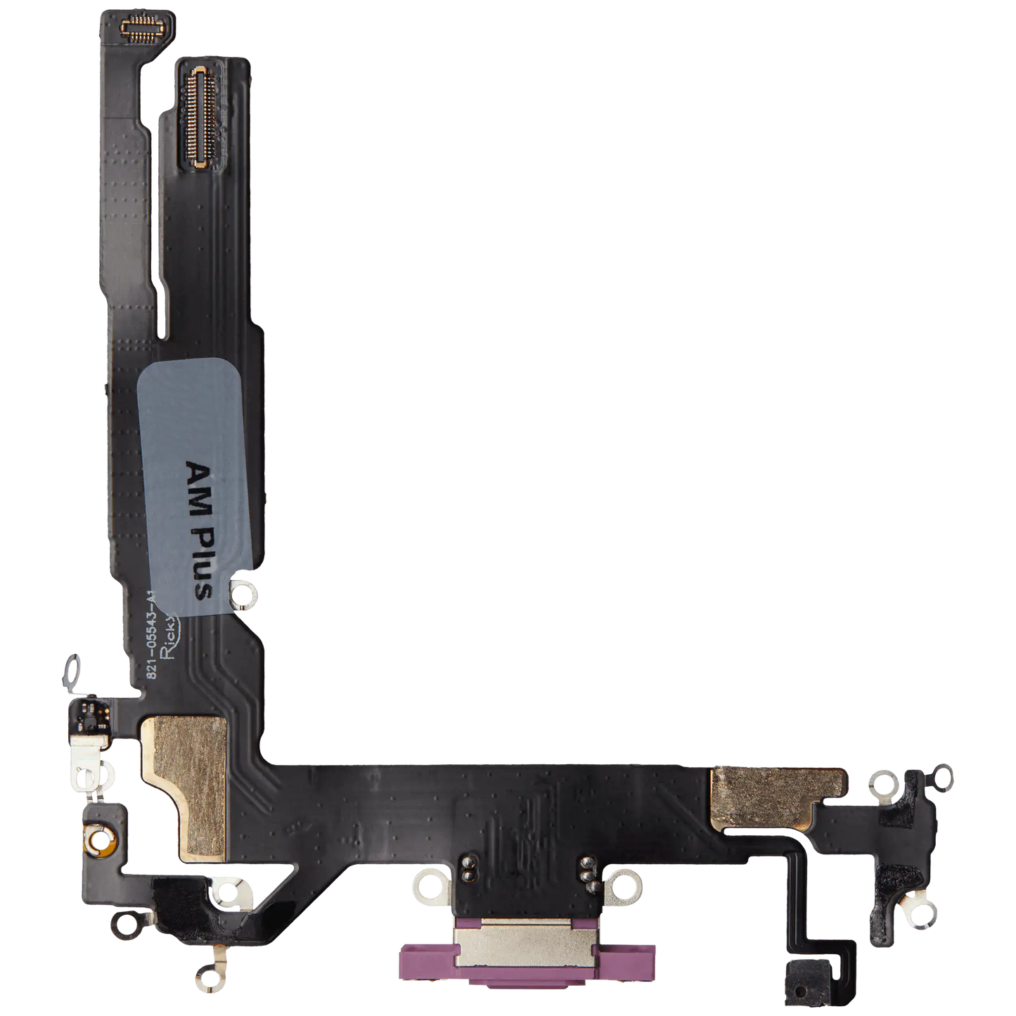 Charging Port Flex Cable For iPhone 16 (Premium) (Pink)