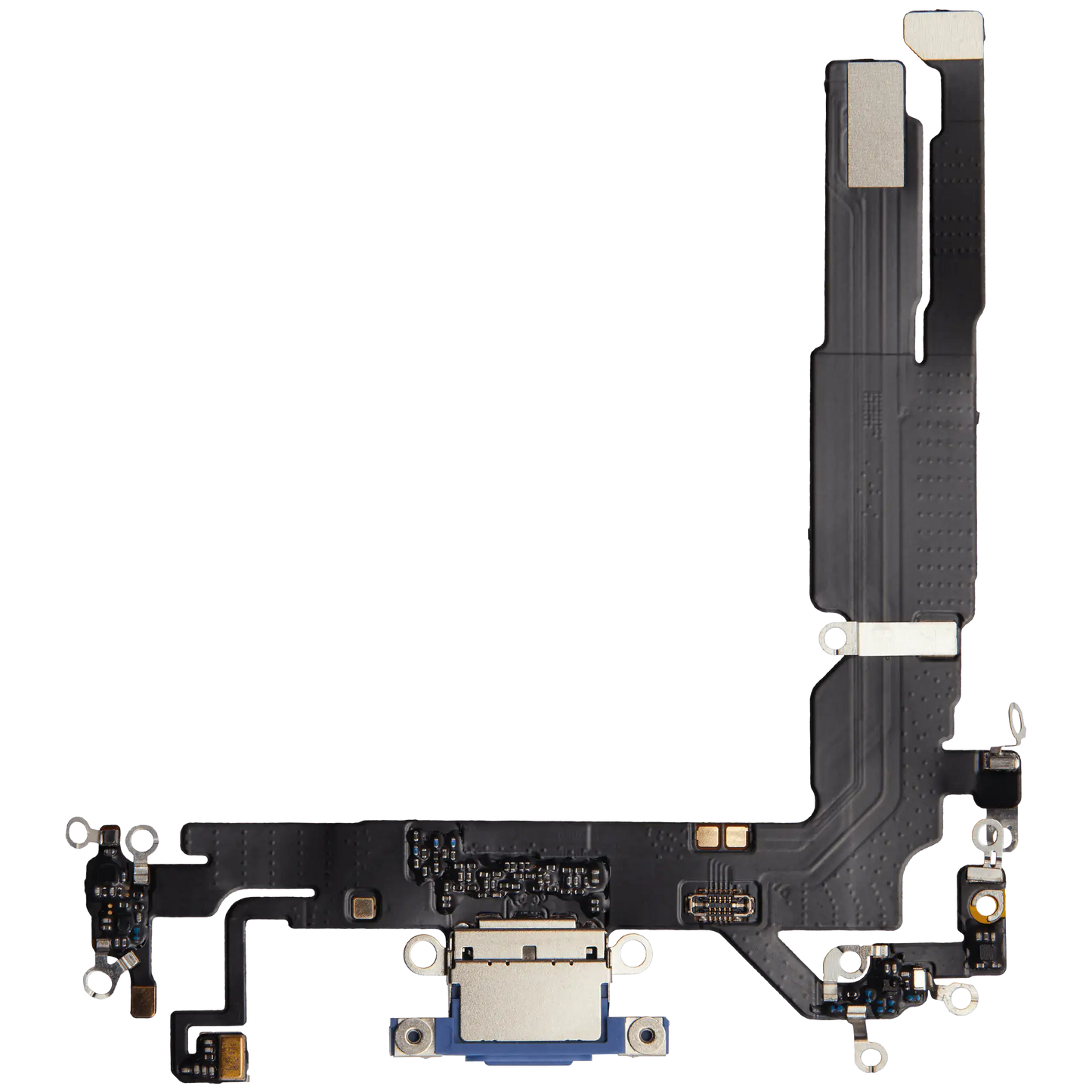 Charging Port Flex Cable For iPhone 16 (Aftermarket Plus) (Ultramarine)