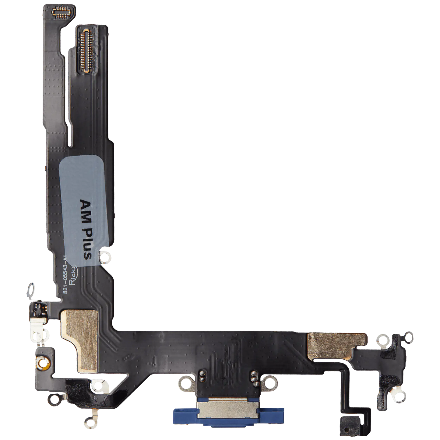 Charging Port Flex Cable For iPhone 16 (Aftermarket Plus) (Ultramarine)