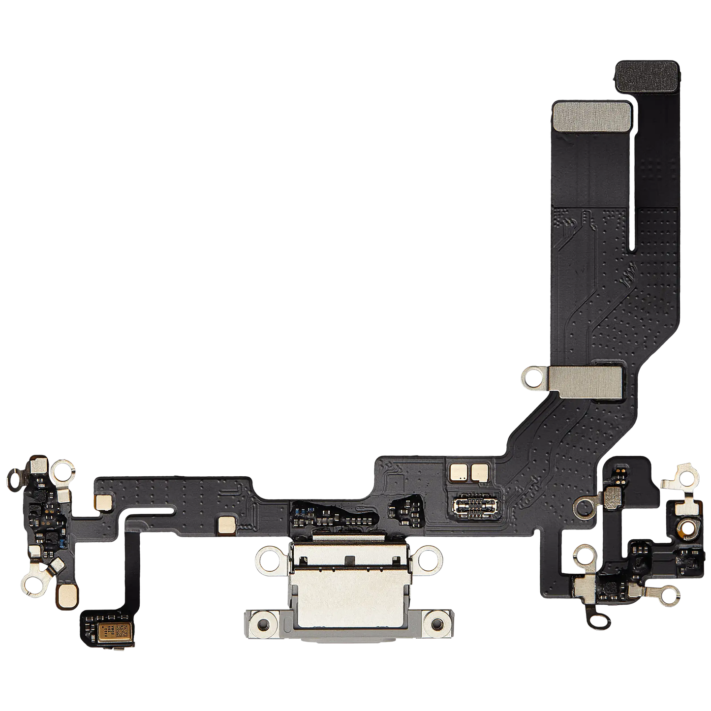 Charging Port Flex Cable For iPhone 16e / 17e (Aftermarket Plus) (White)
