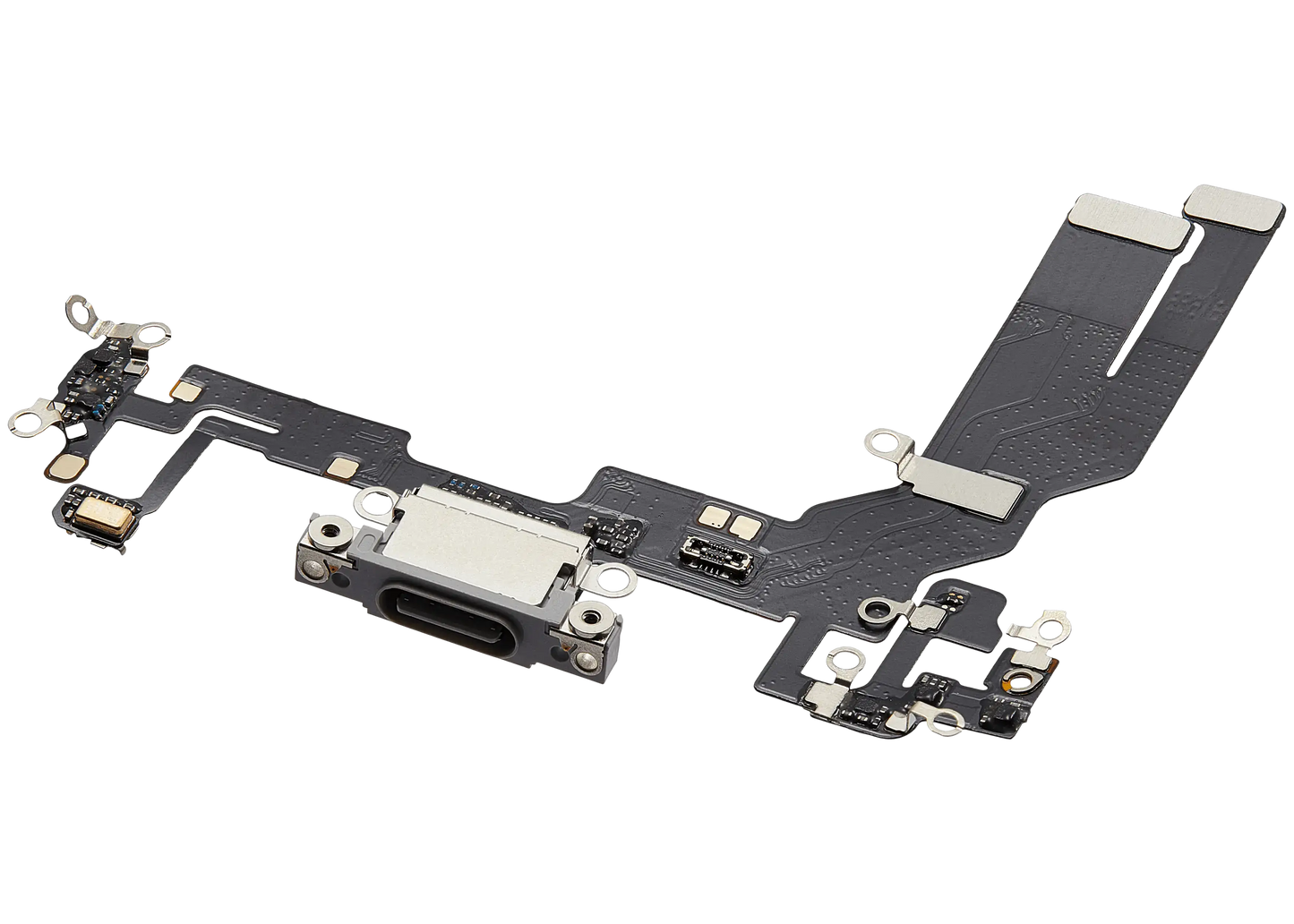 Charging Port Flex Cable For iPhone 16e / 17e (Aftermarket Plus) (White)