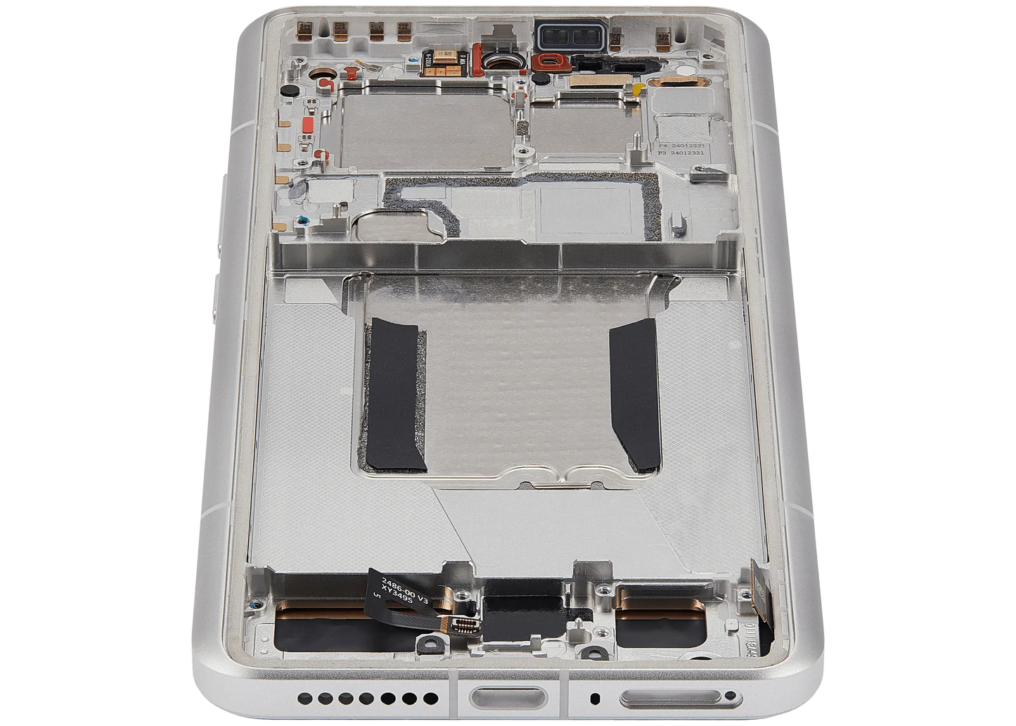 OLED Assembly With Frame For Xiaomi 14 Ultra (Refurbished) (White) – mobile phone part alternate view – OLED Display Replacement for phone repair