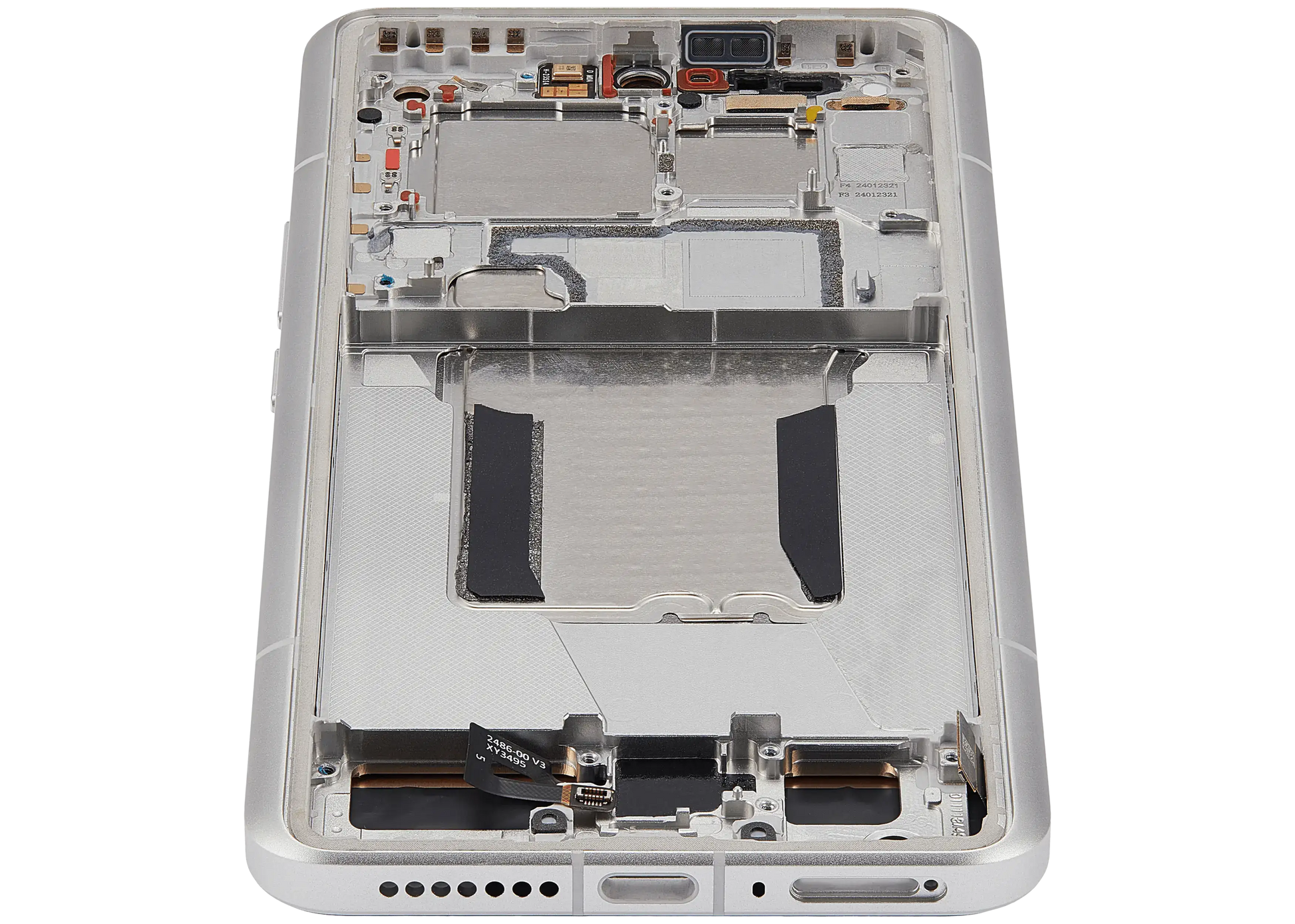 OLED Assembly With Frame For Xiaomi 14 Ultra (Refurbished) (White) – mobile phone part alternate view – OLED Display Replacement for phone repair