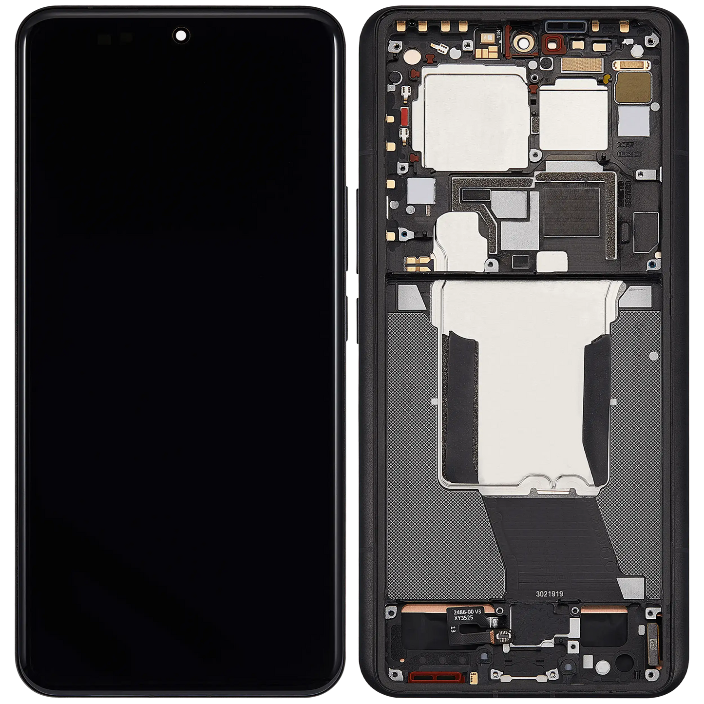 OLED Assembly With Frame For Xiaomi 14 Ultra (Refurbished) (Black) – repair part compatibility view – OLED Display Replacement for phone repair