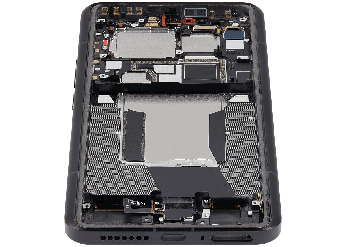 OLED Assembly With Frame For Xiaomi 14 Ultra (Refurbished) (Black) – mobile phone part alternate view – OLED Display Replacement for phone repair