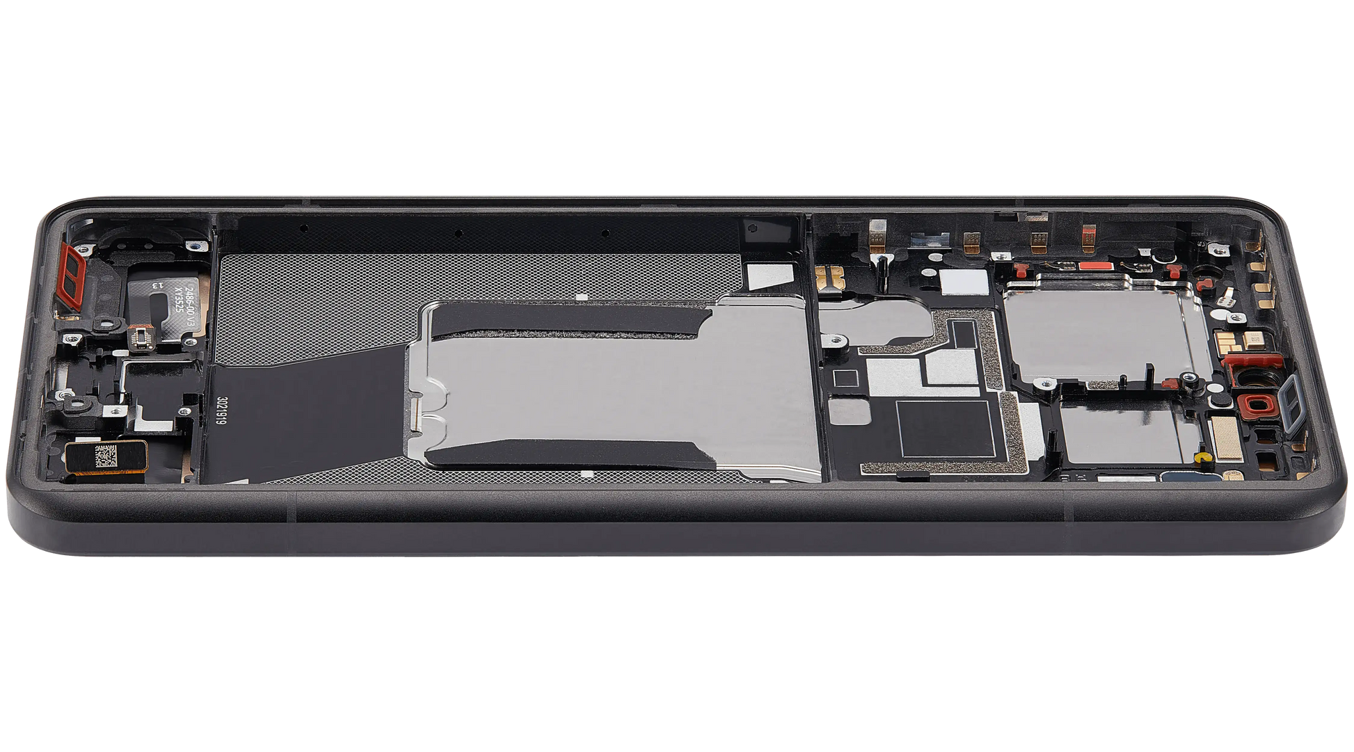 OLED Assembly With Frame For Xiaomi 14 Ultra (Refurbished) (Black) – phone repair part product angle – OLED Display Replacement for phone repair