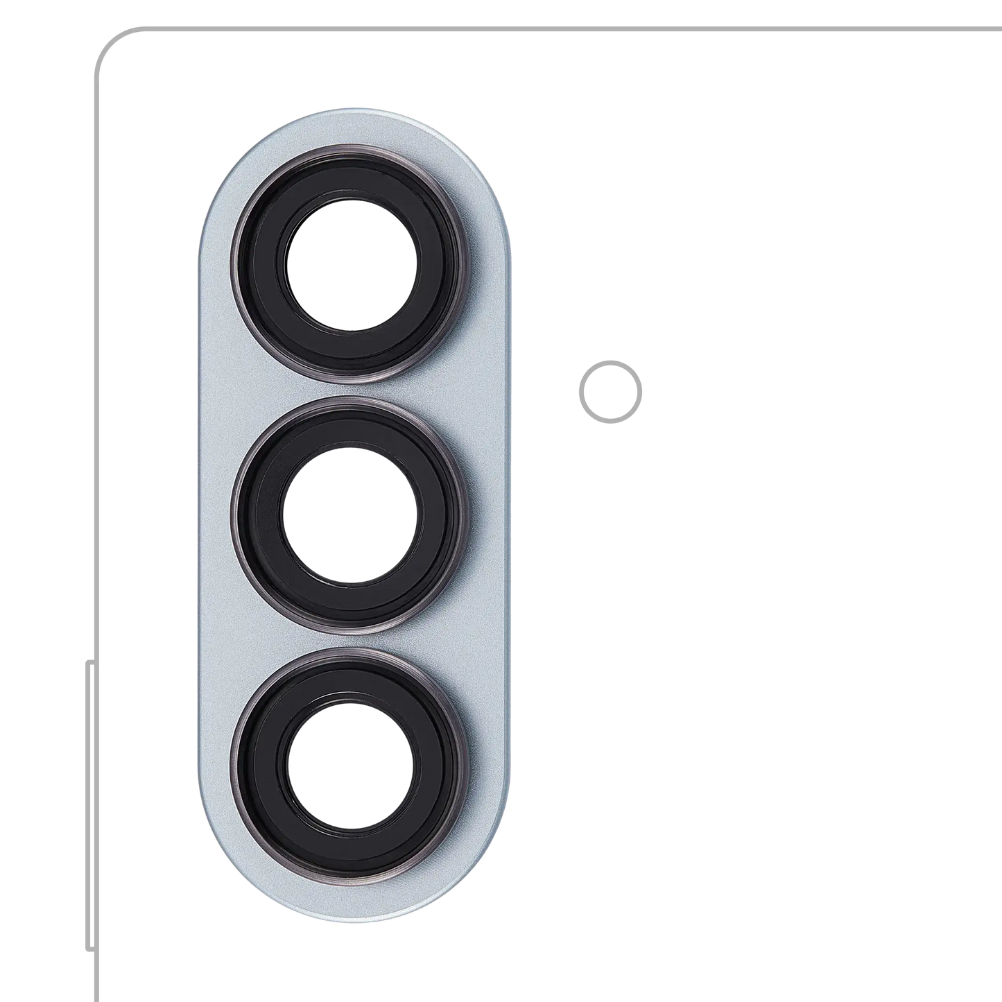 Back Camera Lens With Bezel Ring For Samsung Galaxy Z Fold 7 (F966) (Mint)