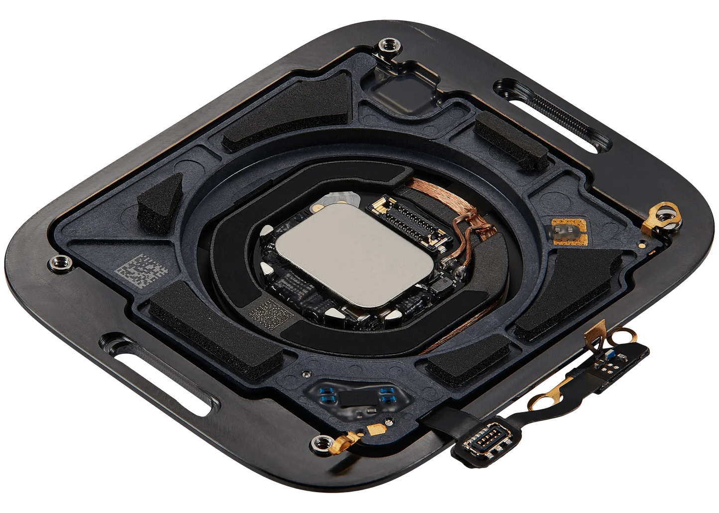 Back Cover Assembly For Watch Series 7 (45mm) (LET Version) (Stainless / Space Black)