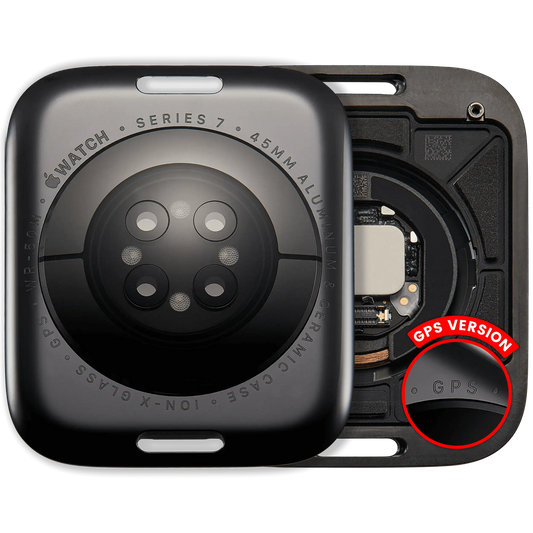 Back Cover Assembly For Watch Series 7 (45mm) (GPS Version) (Aluminum / Space Black)