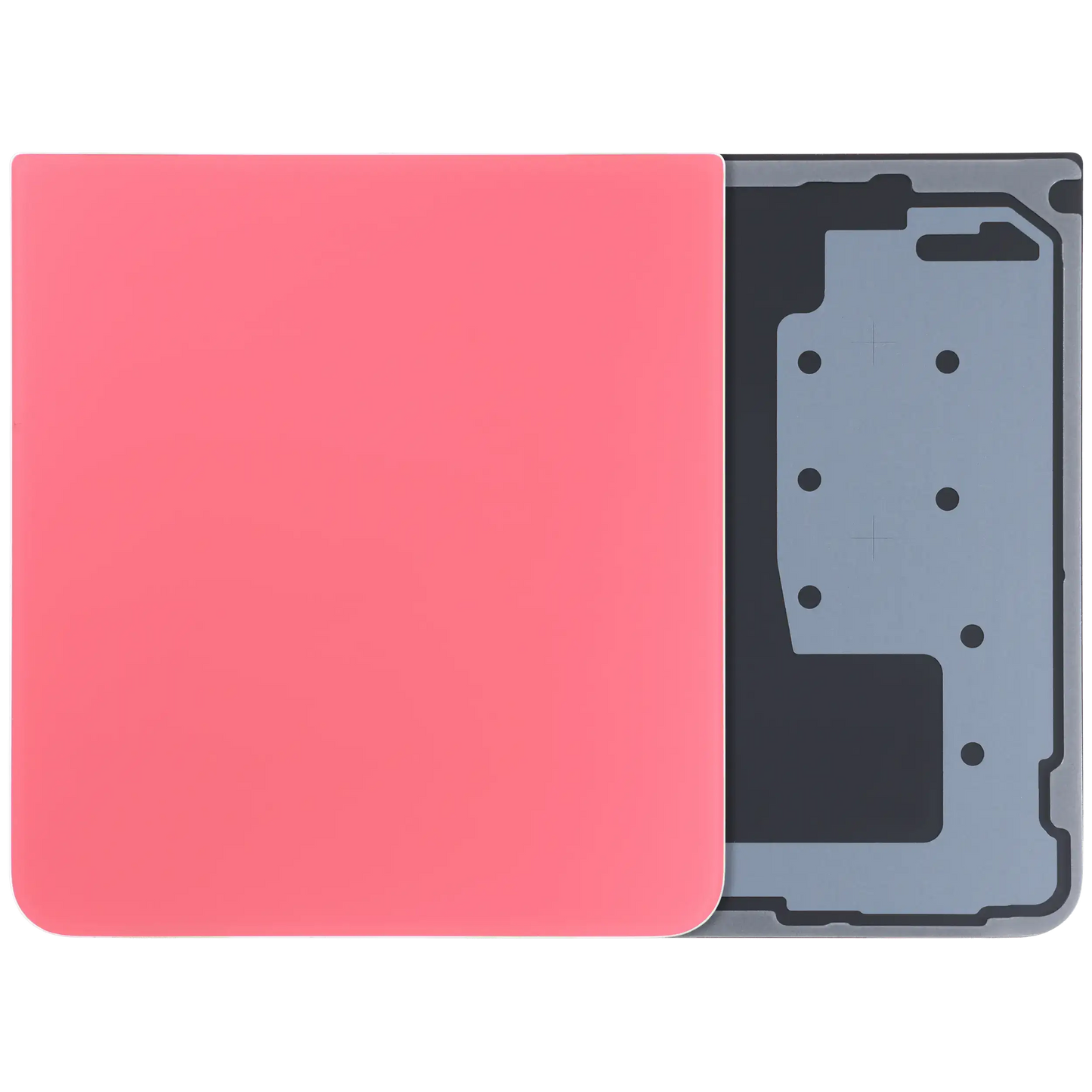 Bottom Back Cover For Samsung Galaxy Z Flip 7 5G (Service Pack) (Red) - Replacement iPhone Parts