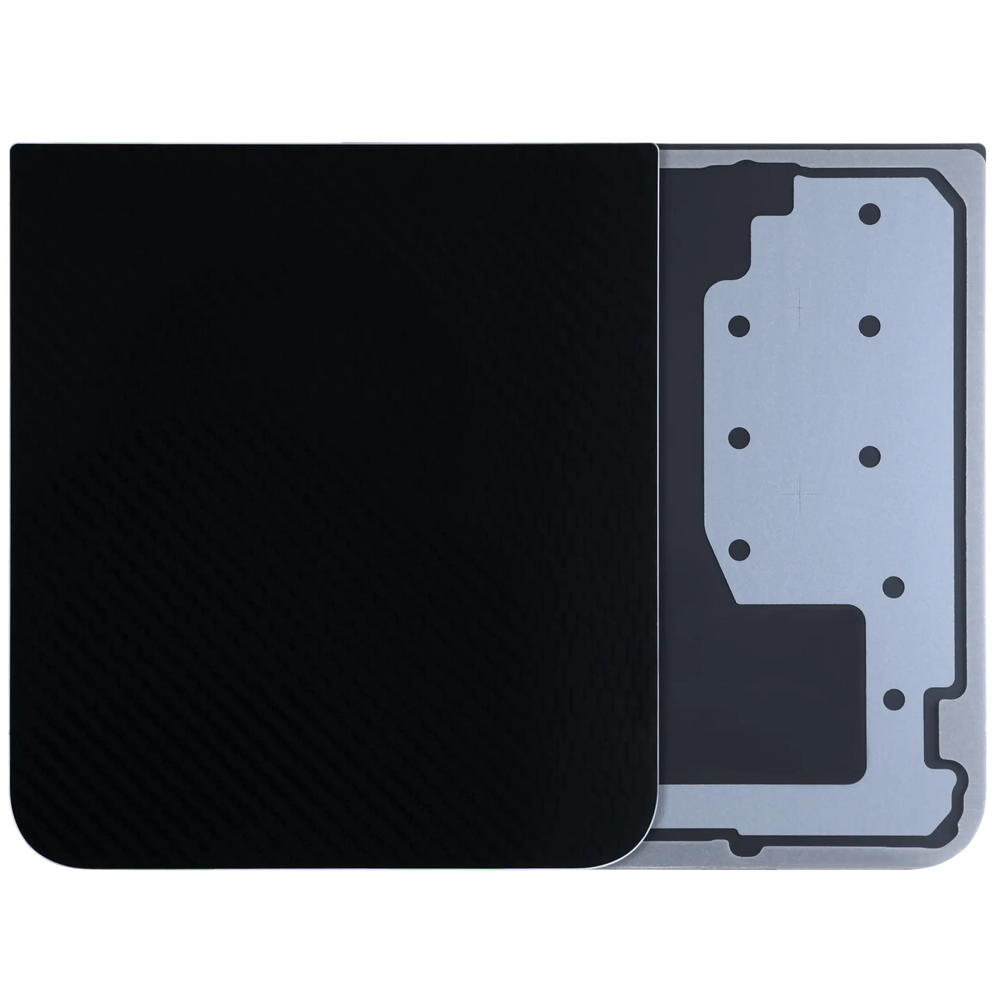 Back Cover Glass For Samsung Galaxy Z Flip 6 5G (Service Pack) (Black)