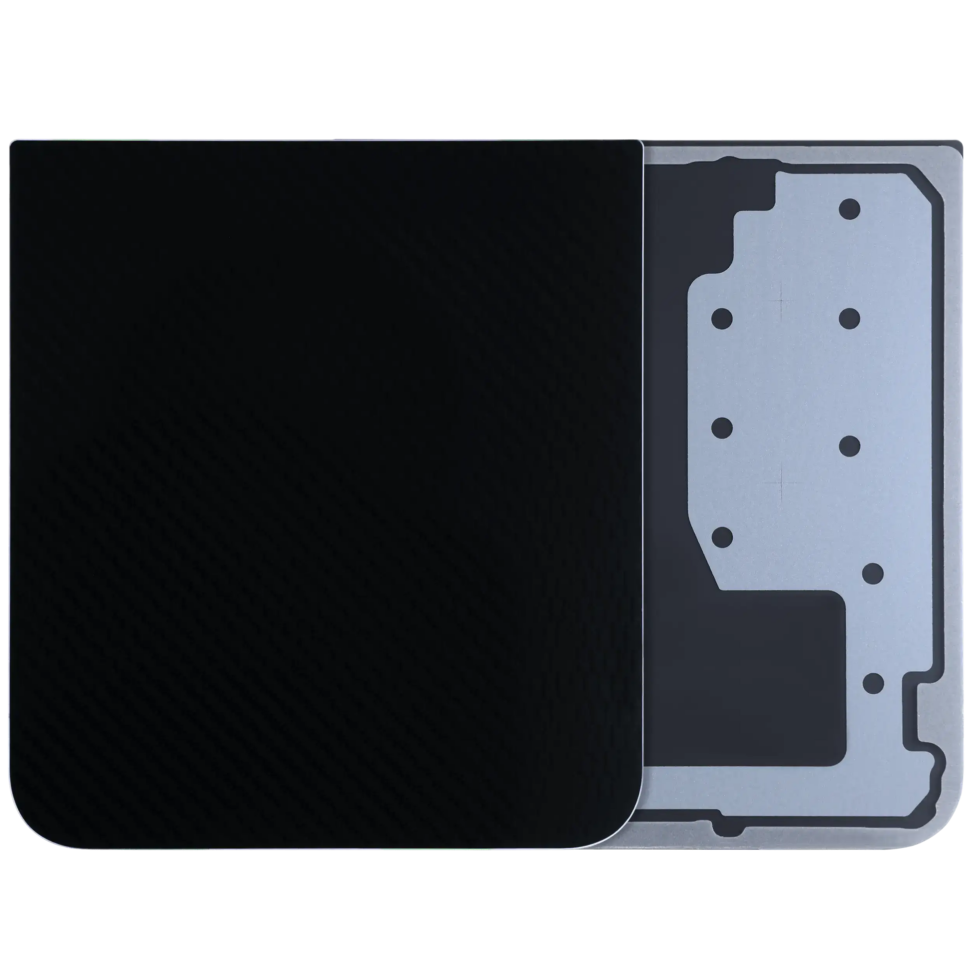 Back Cover Glass For Samsung Galaxy Z Flip 6 5G (Service Pack) (Black)