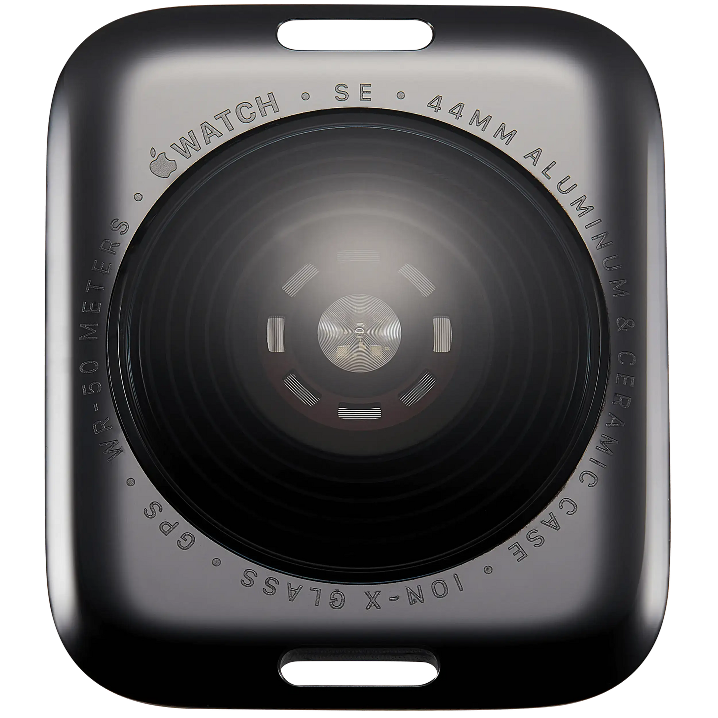 Back Cover Assembly For Watch Series SE 1st (44MM) (GPS Version) (Aluminum / Space Black)