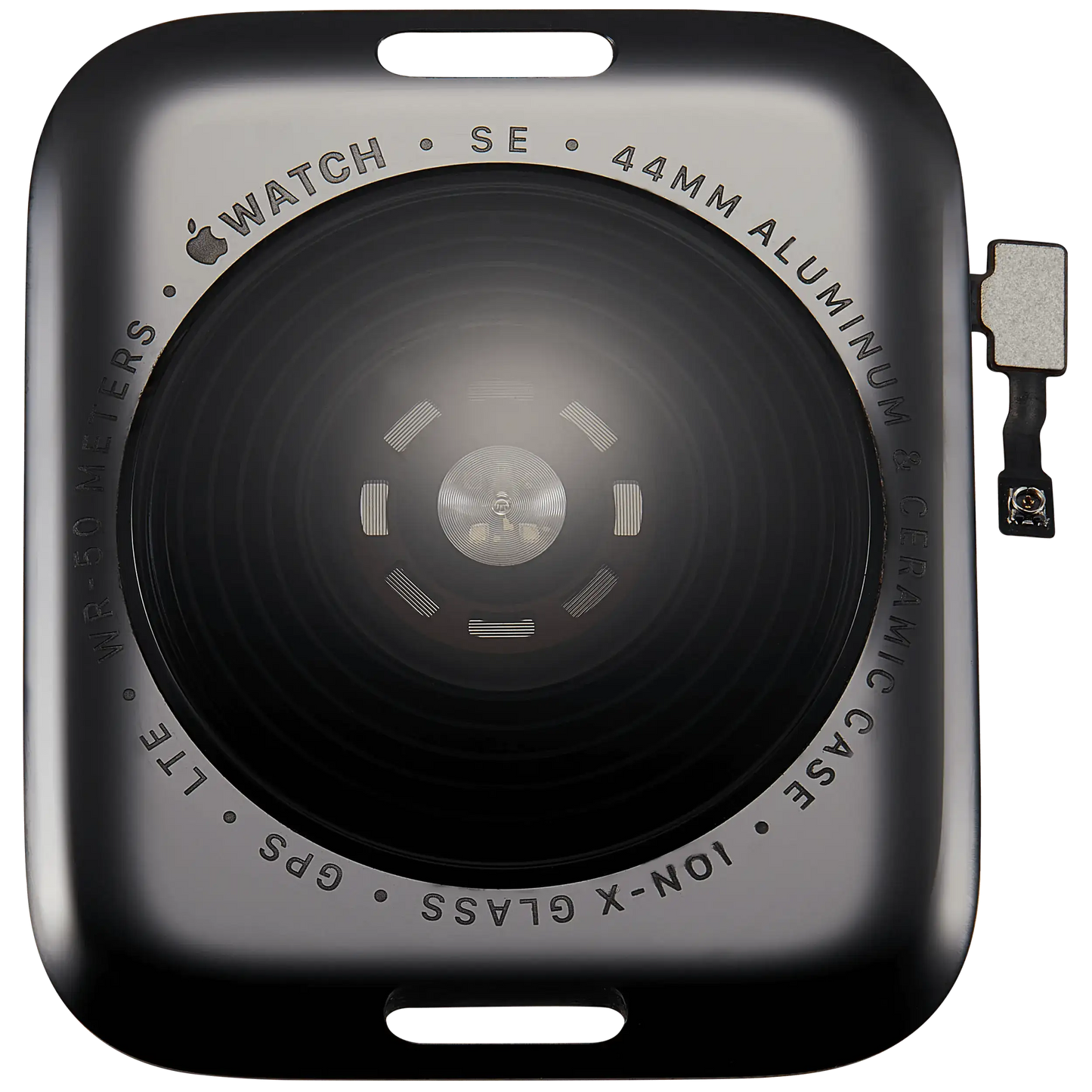Back Cover Assembly For Watch Series SE 1st (44MM) (LET Version) (Aluminum / Space Black)