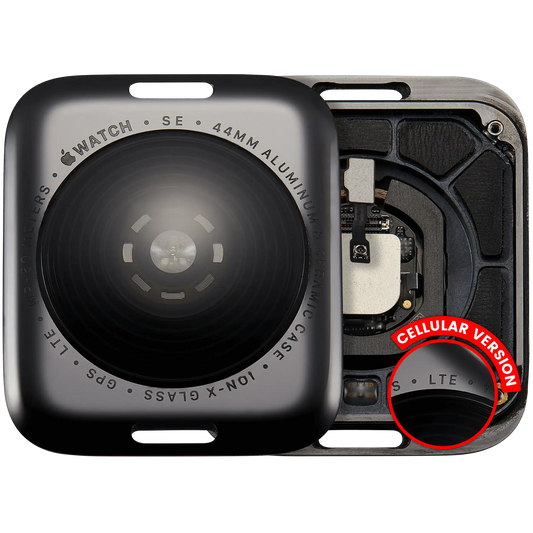 Back Cover Assembly For Watch Series SE 1st (44MM) (LET Version) (Aluminum / Space Black)