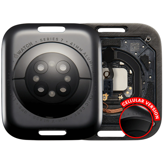 Back Cover Assembly For Watch Series 7 (41mm) (LET Version) (Aluminum / Space Black)