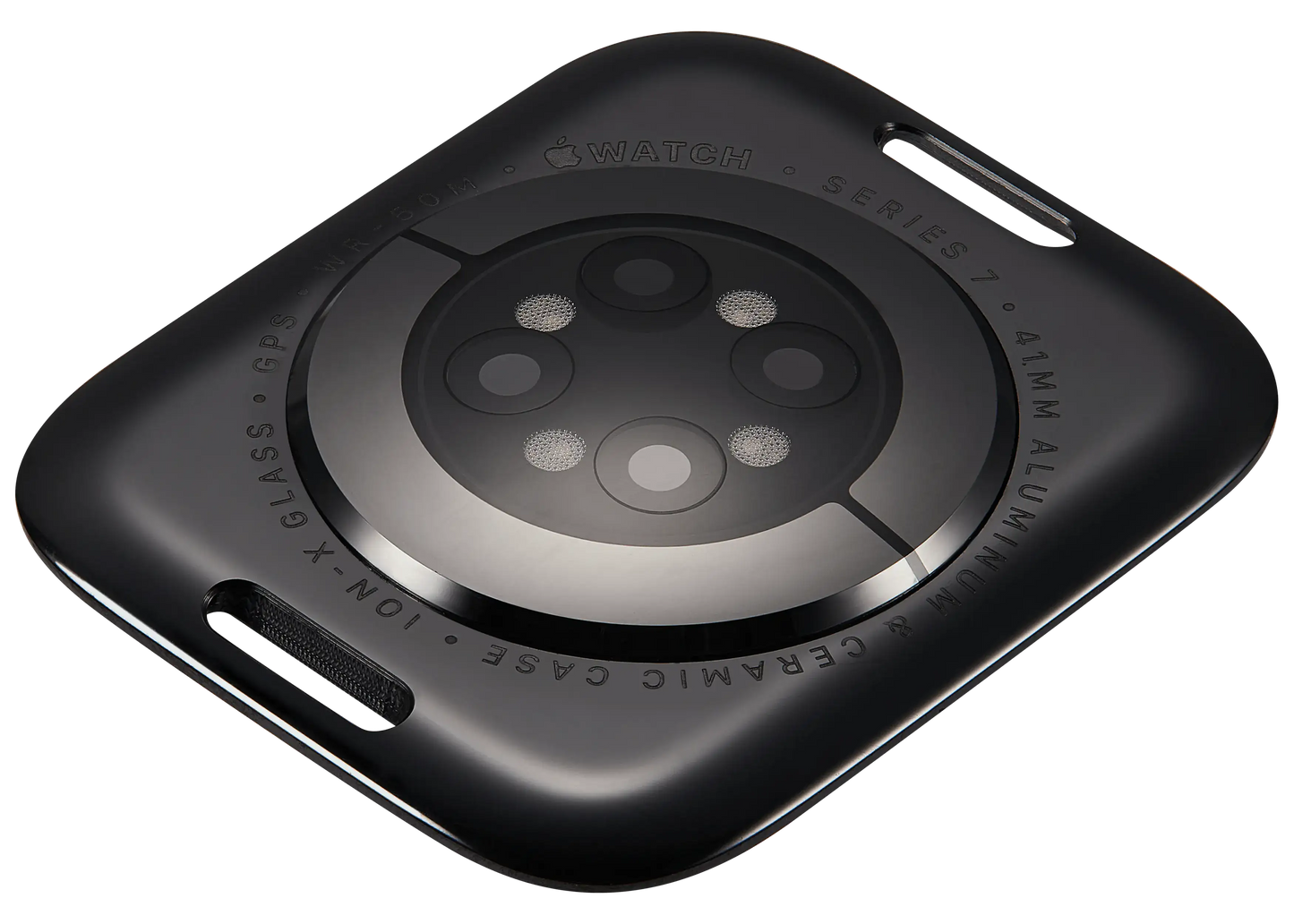Back Cover Assembly For Watch Series 7 (41mm) (GPS Version) (Aluminum / Space Black)