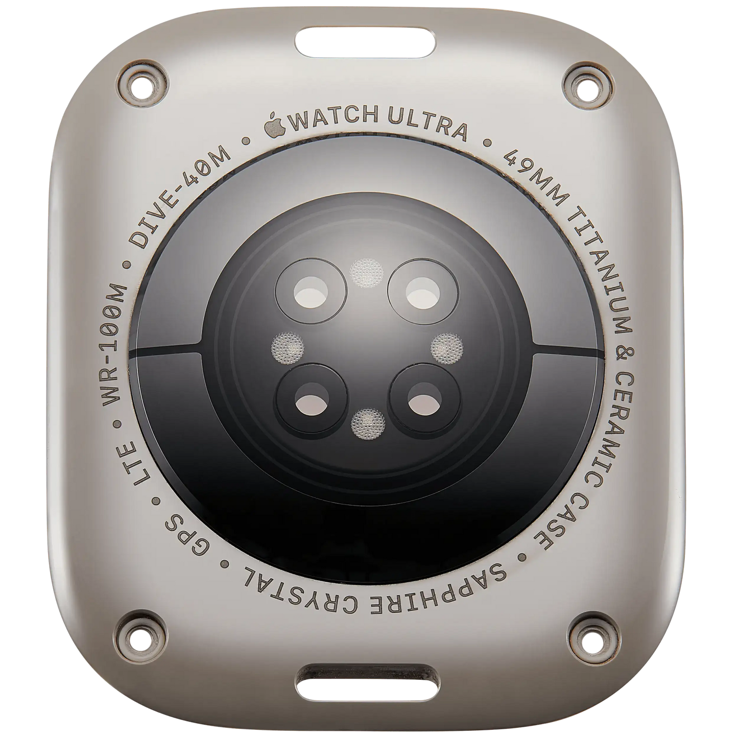 Back Cover Assembly For Watch Series Ultra (2nd Gen)(49mm) (LET Version) (Natural)