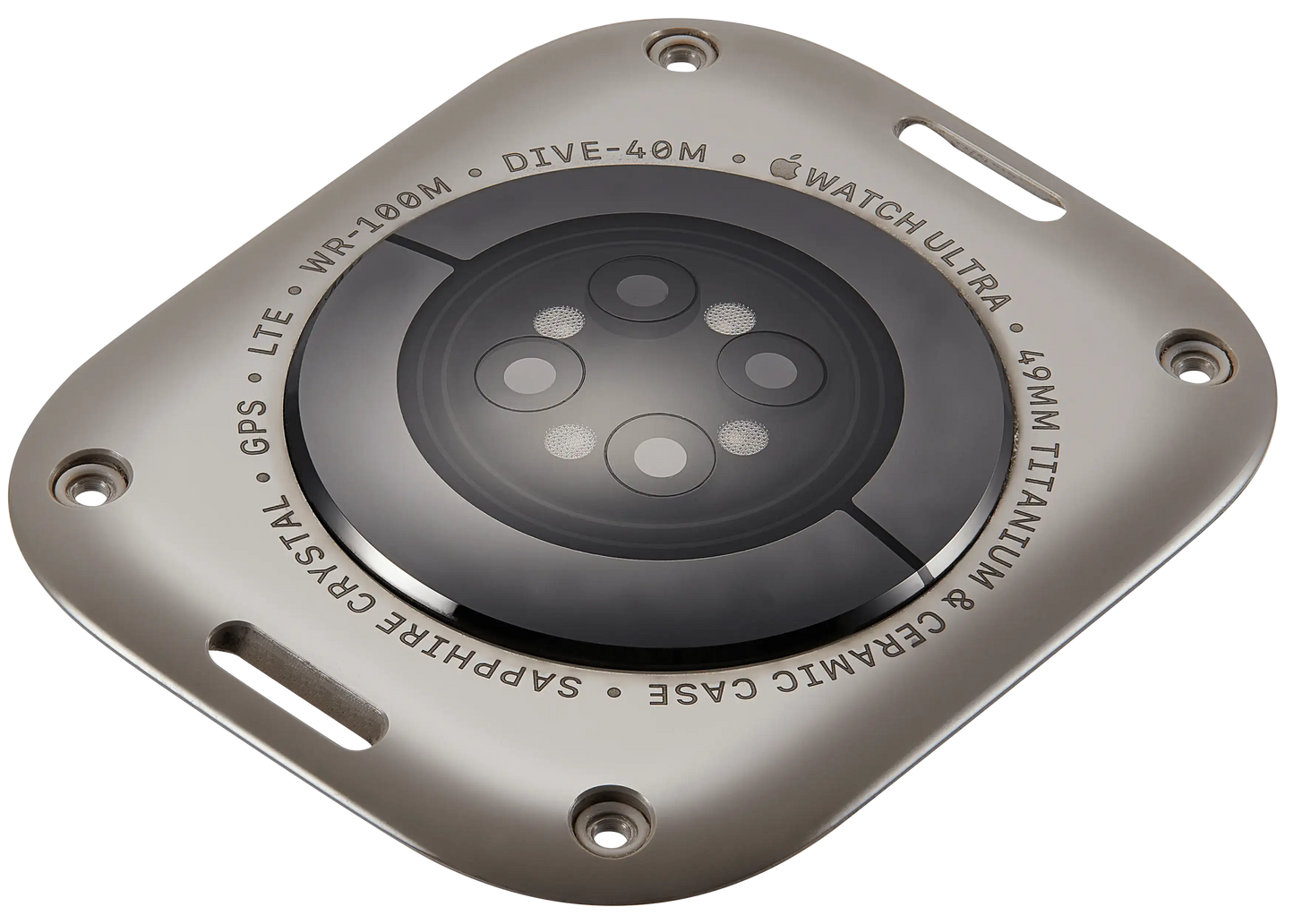 Back Cover Assembly For Watch Series Ultra (2nd Gen)(49mm) (LET Version) (Natural)