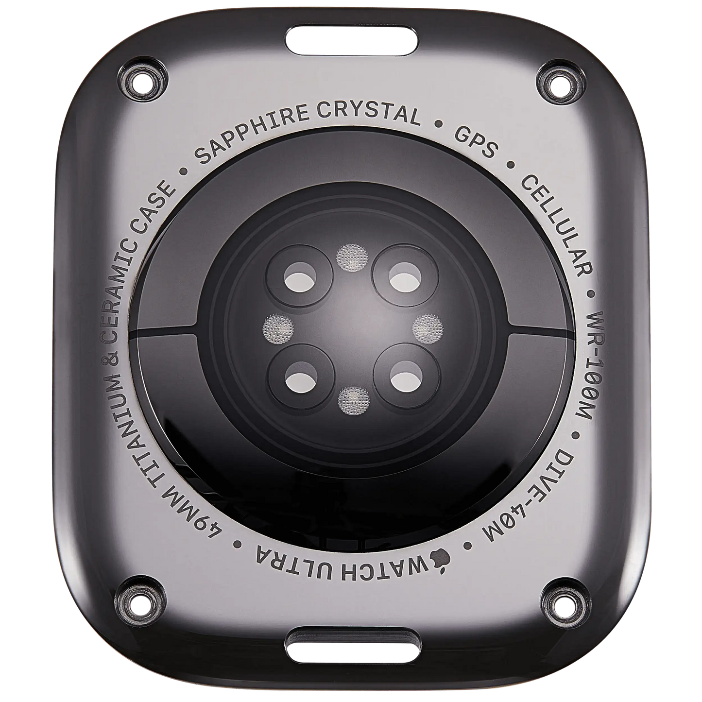 Back Cover Assembly For Watch Series Ultra (3rd Gen) (49MM) (LET Version) (Space Black)