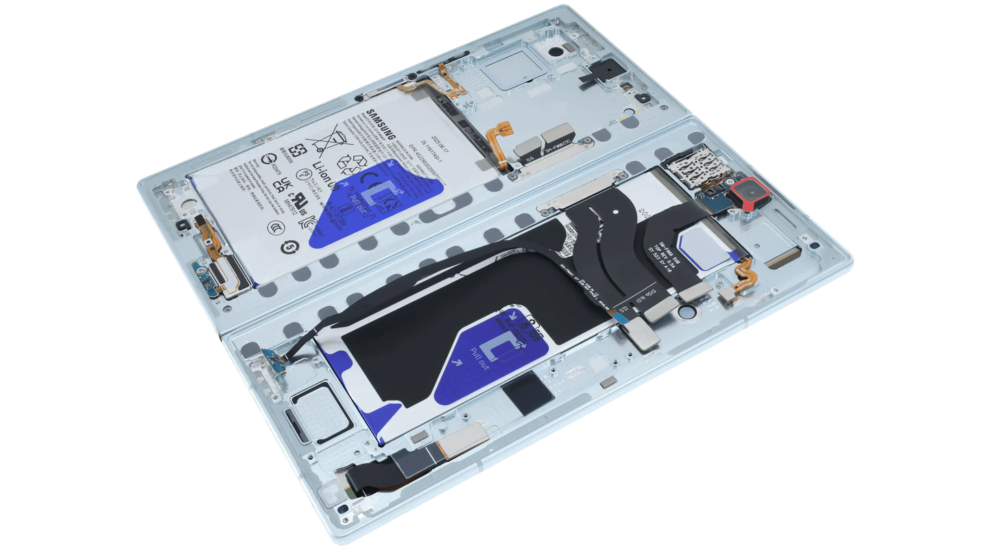Inner OLED Assembly With Frame For Samsung Galaxy Z Fold 7 5G (US & International) (Service Pack) (Mint)