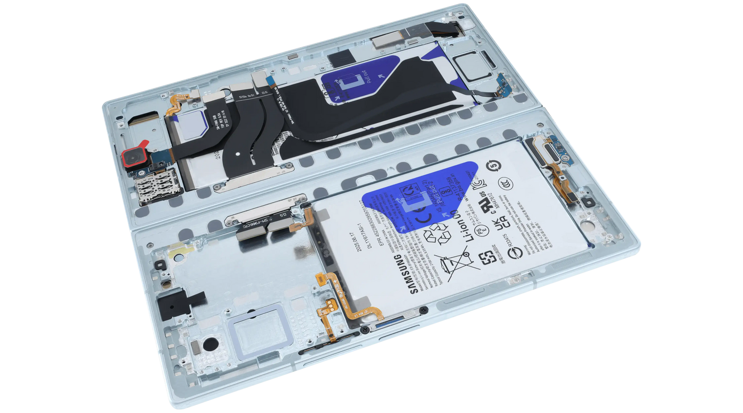 Inner OLED Assembly With Frame For Samsung Galaxy Z Fold 7 5G (US & International) (Service Pack) (Mint)