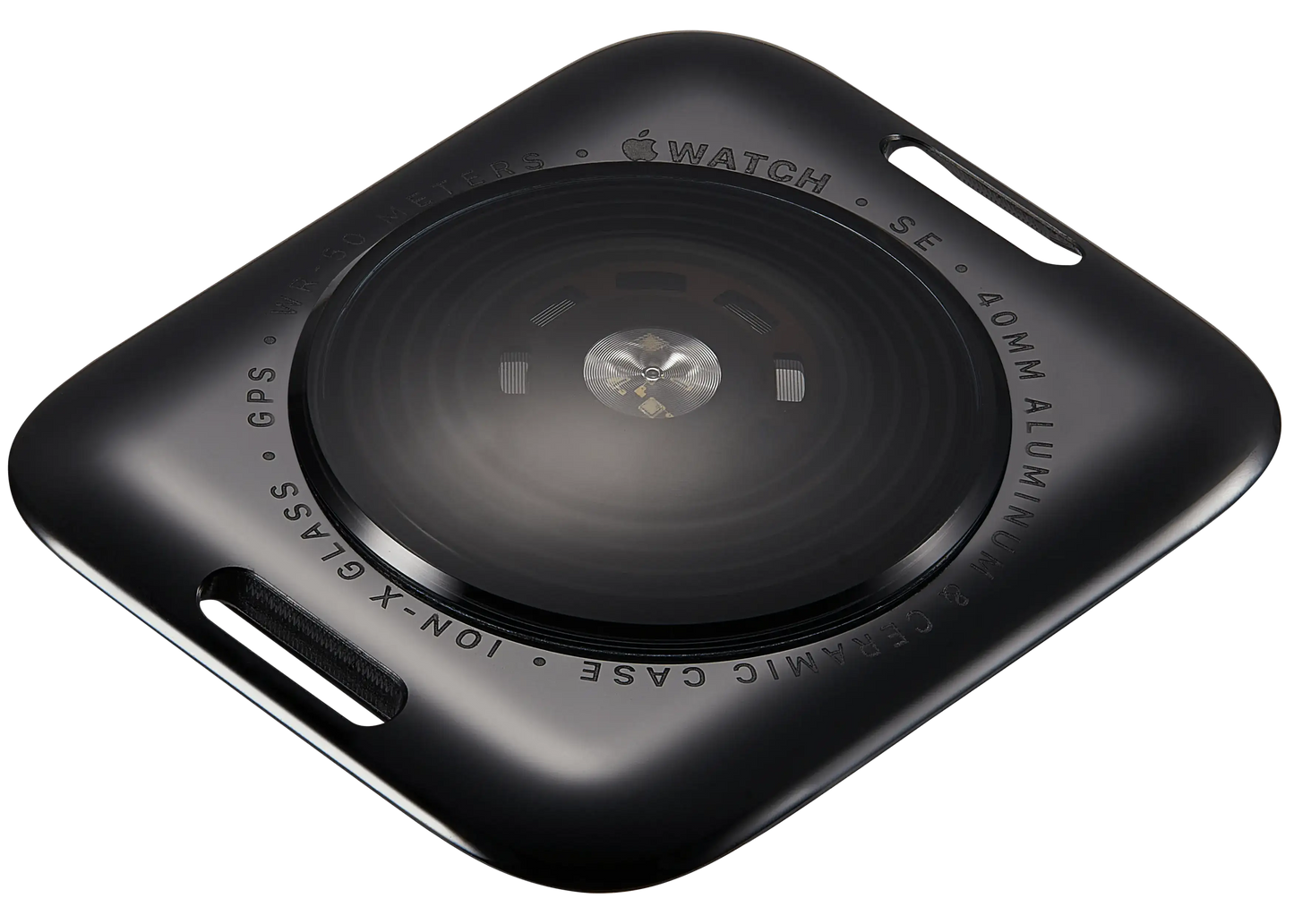 Back Cover Assembly For Watch Series SE 1st (40MM) (GPS Version) (Aluminum / Space Black)