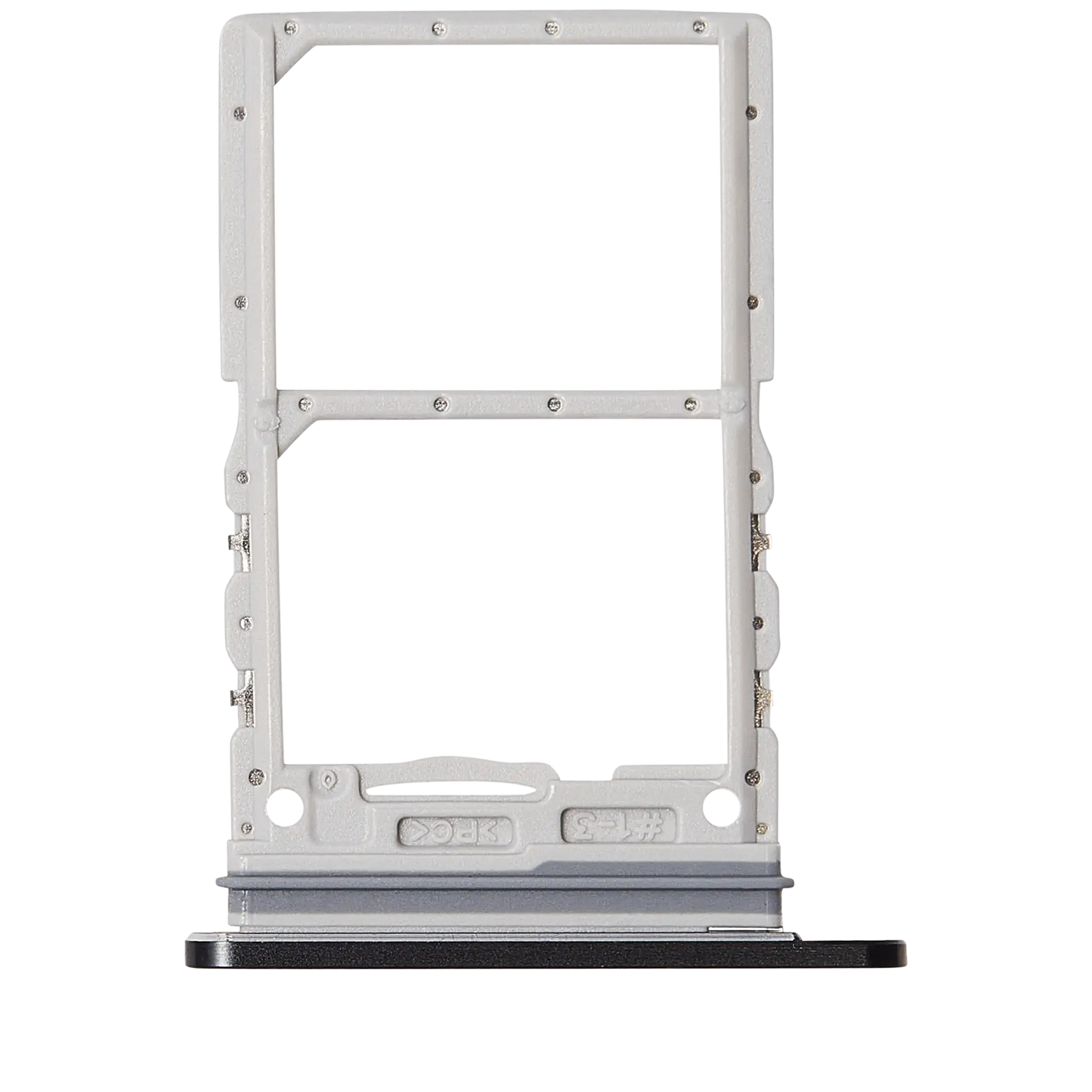 Dual Sim Card Tray For Samsung Galaxy Z Flip 7 5G (Jet Black) - Replacement iPhone Parts