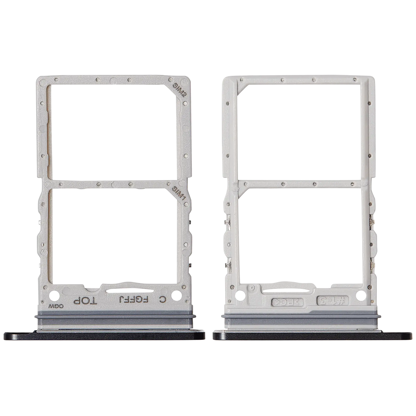 Dual Sim Card Tray For Samsung Galaxy Z Flip 7 5G (Jet Black) - Replacement iPhone Parts