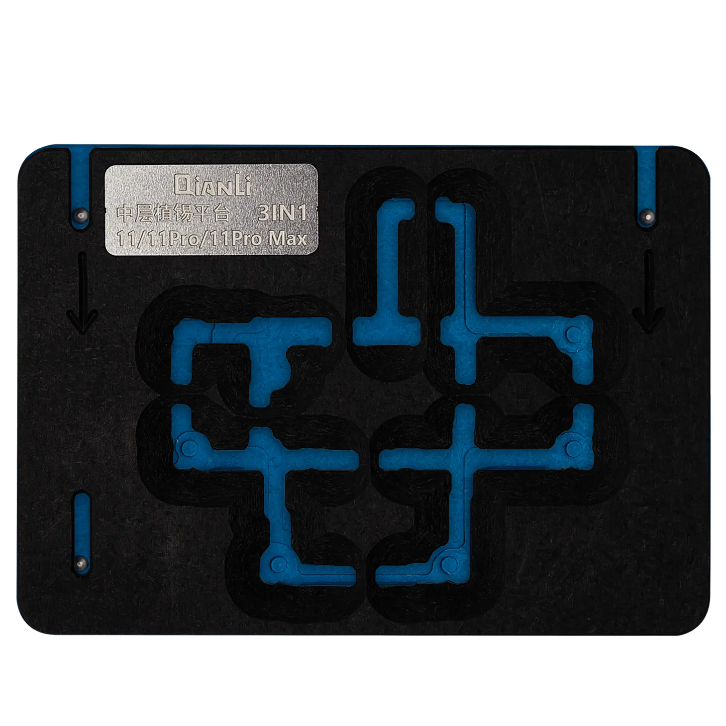 Middle Frame 3 in 1 Reballing Platform With Stencils Station For iPhone 11 / 11 Pro / 11 Pro Max (Qianli)