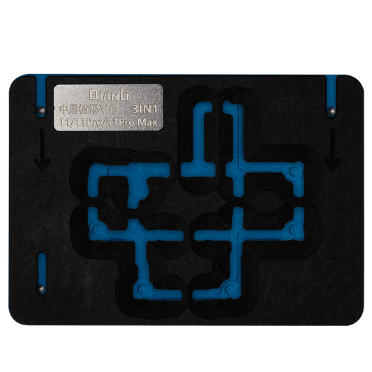 Middle Frame 3 in 1 Reballing Platform With Stencils Station For iPhone 11 / 11 Pro / 11 Pro Max (Qianli)